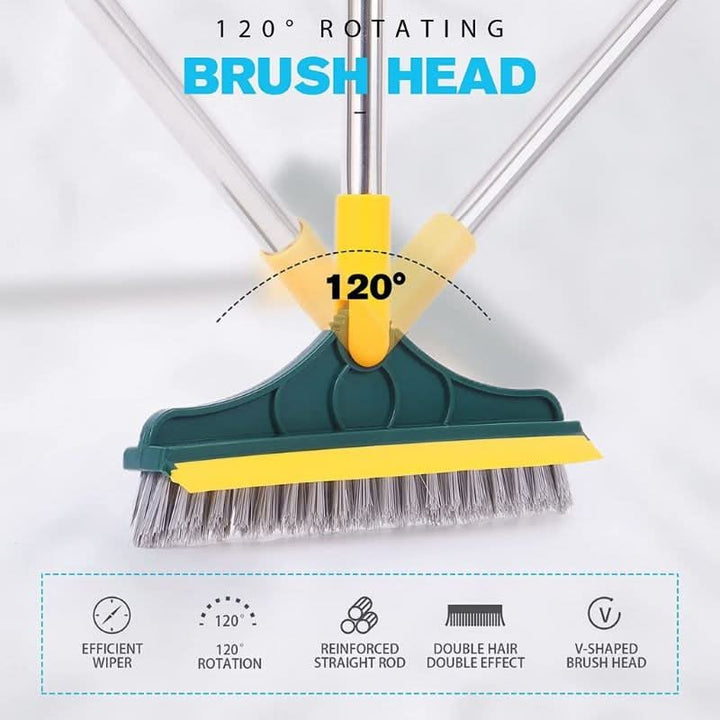 BowLift | 2-in-1 Cleaning Brush for Floors & Tiles