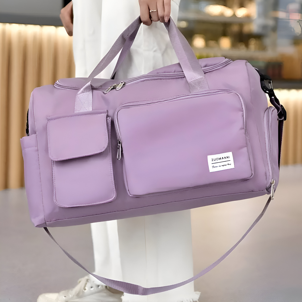 Waterproof travel bag with shoe compartment – Lightweight weekend bag with plenty of storage space | Bowlift