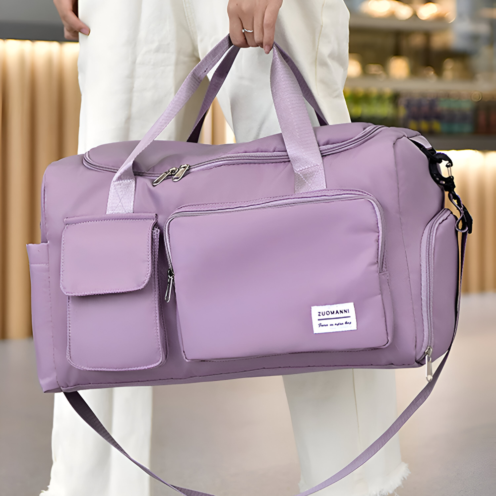 Waterproof travel bag with shoe compartment – Lightweight weekend bag with plenty of storage space | Bowlift