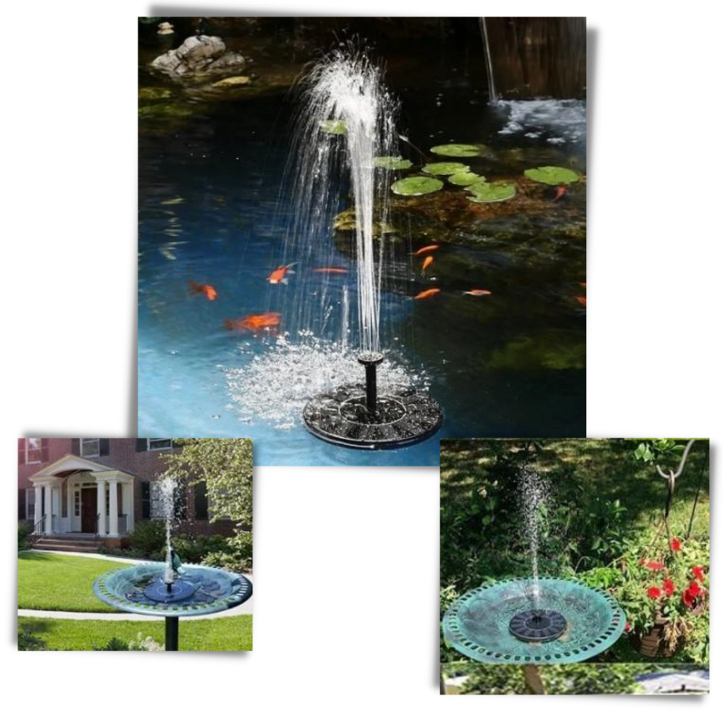 BowLift | Floating solar water fountain