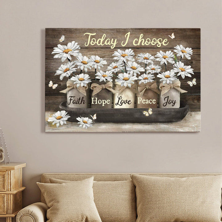 Floral Decorative Painting Core Canvas | Bowlift