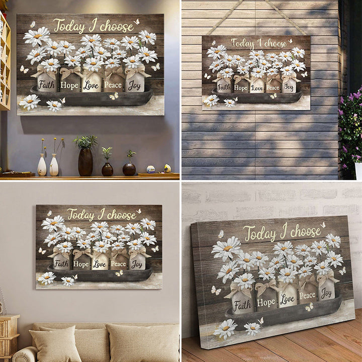 Floral Decorative Painting Core Canvas | Bowlift