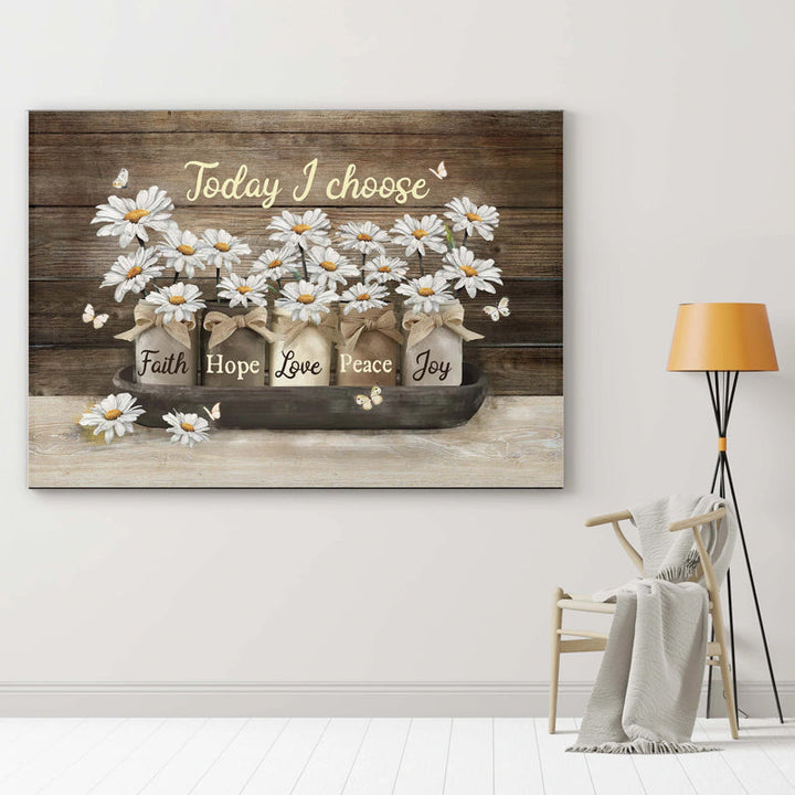 Floral Decorative Painting Core Canvas | Bowlift