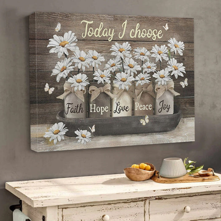 Floral Decorative Painting Core Canvas | Bowlift