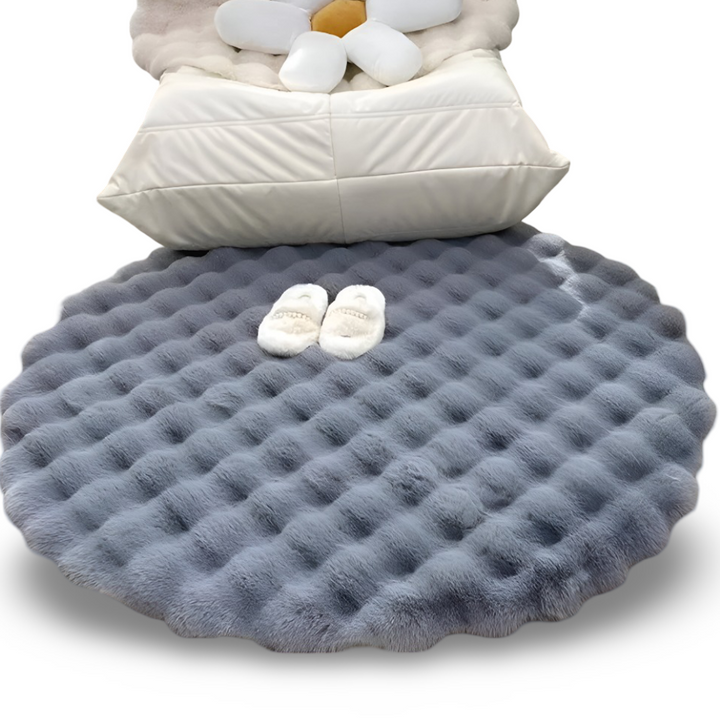 BowLift | Round Velvet Soft Non-Slip Floor Mat – Cozy Fleece Home Decoration