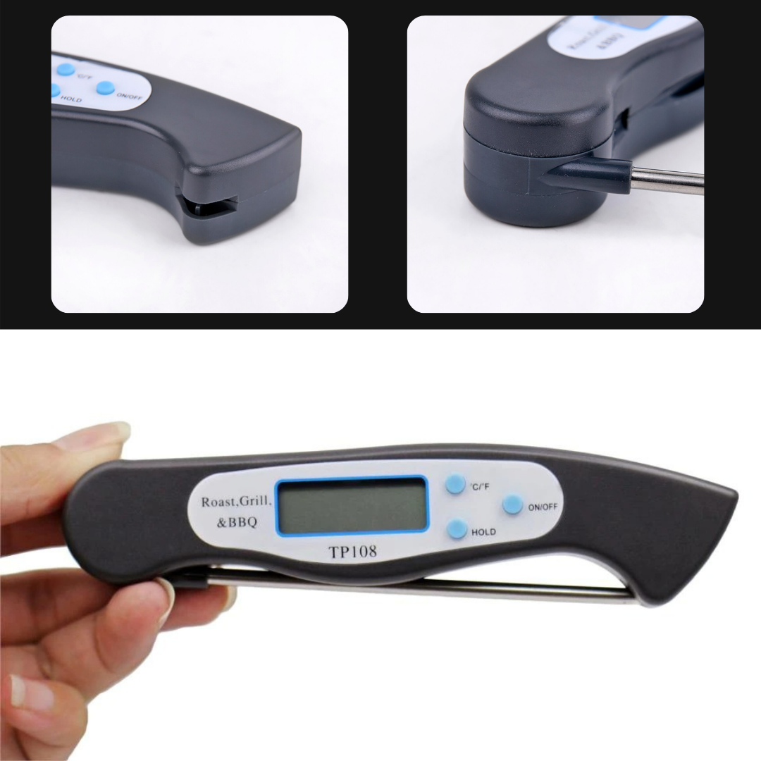 BowLift | Foldable Instant Read Digital Food Thermometer