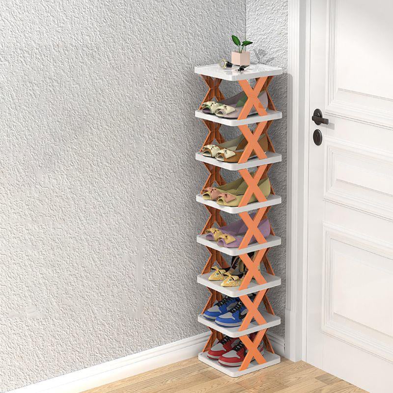 BowLift | BowLift | Narrow shoe rack made of wood for space-saving storage