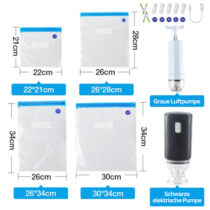 BowLift | 10 Reusable Vacuum Bags – FreshGuard