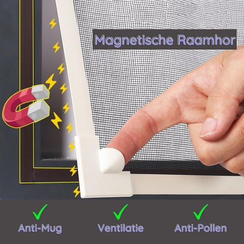 EasyFix WindowShield™ - Effective Protection against Insects and Allergies Bowlift