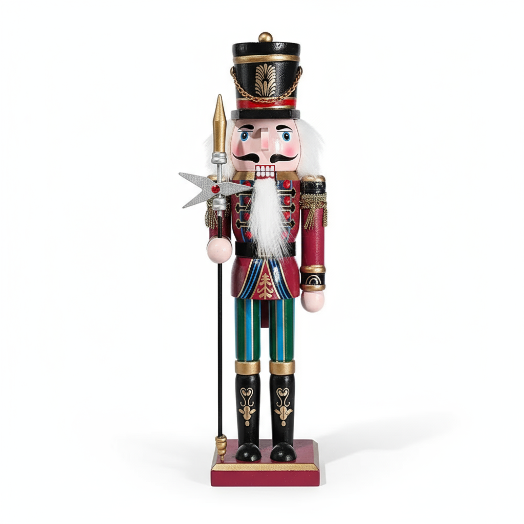 BowLift | Nutcracker Figure | Classic Christmas Decoration Made of Resin