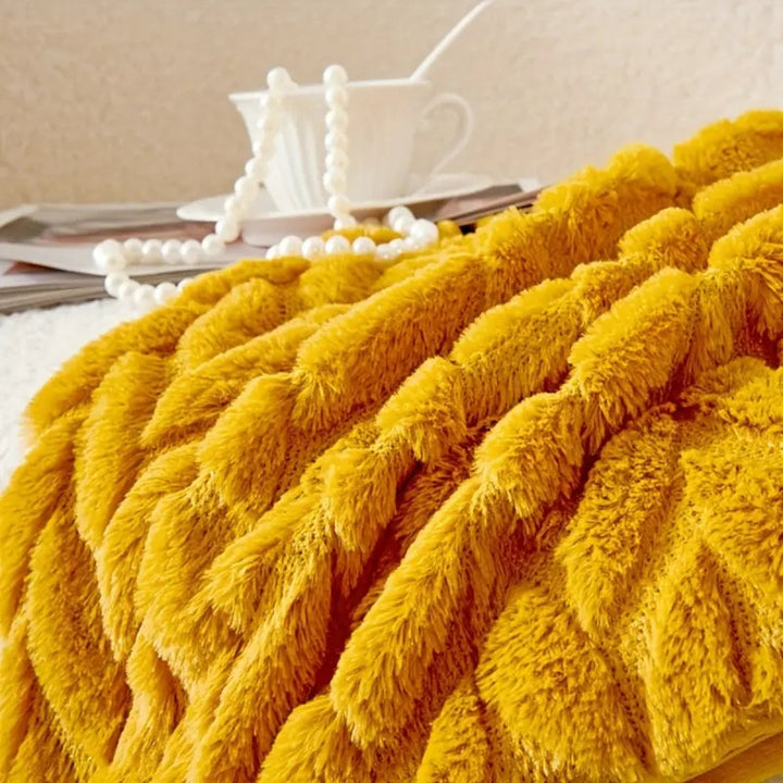 BowLift | Geo Leaves Embroidered Cushion Cover