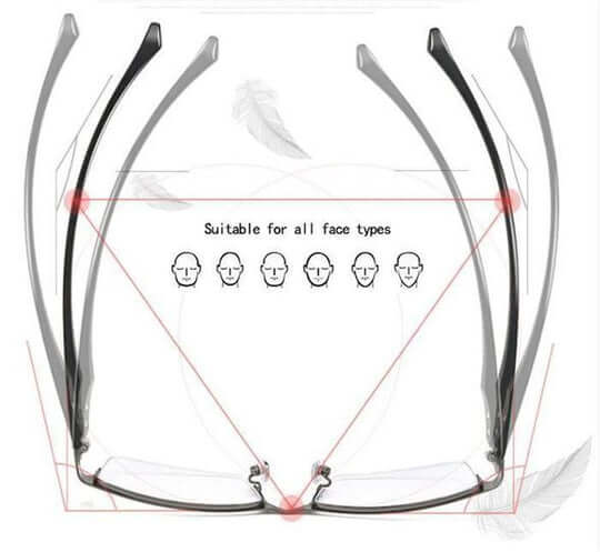 BowLift | Optivista Multifocal Glasses with Automatic Vision Adjustment and Blue Filter