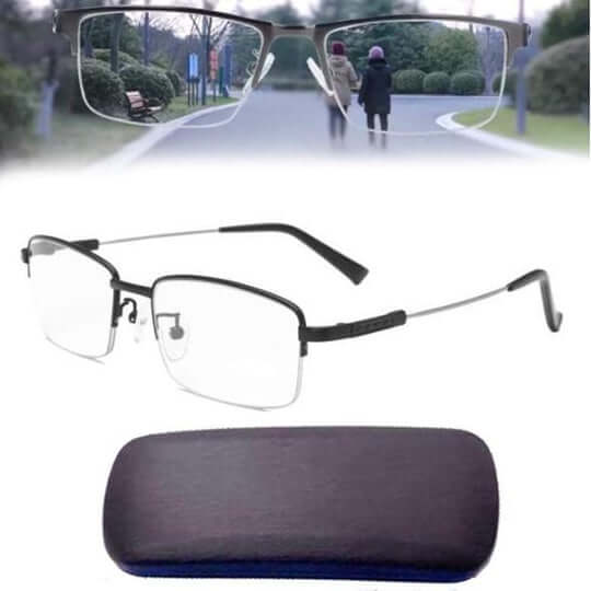 BowLift | Optivista Multifocal Glasses with Automatic Vision Adjustment and Blue Filter