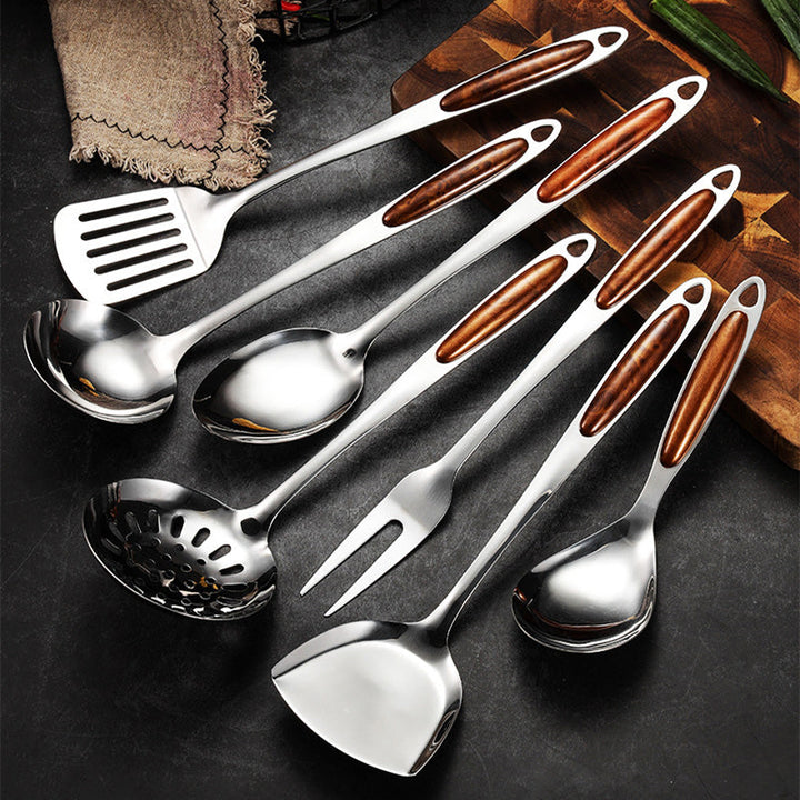 BowLift | Stainless Steel Kitchen Utensil Set | 10-Piece Cooking Tools for Home Chefs & Baking