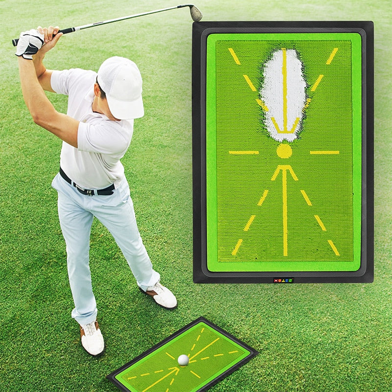 Golf Swing Tracker Mat - Use at Home or Park Bowlift