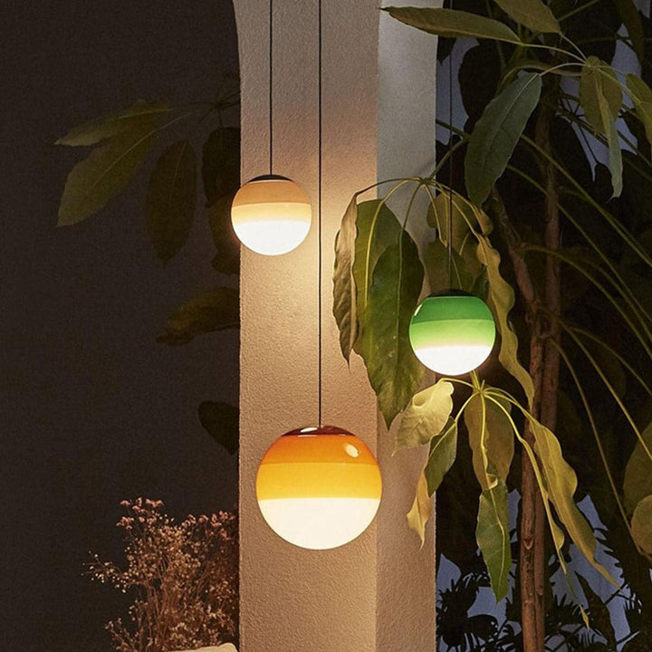 BowLift | Gradient Pendant Light Black | Modern Dining Room Lamp