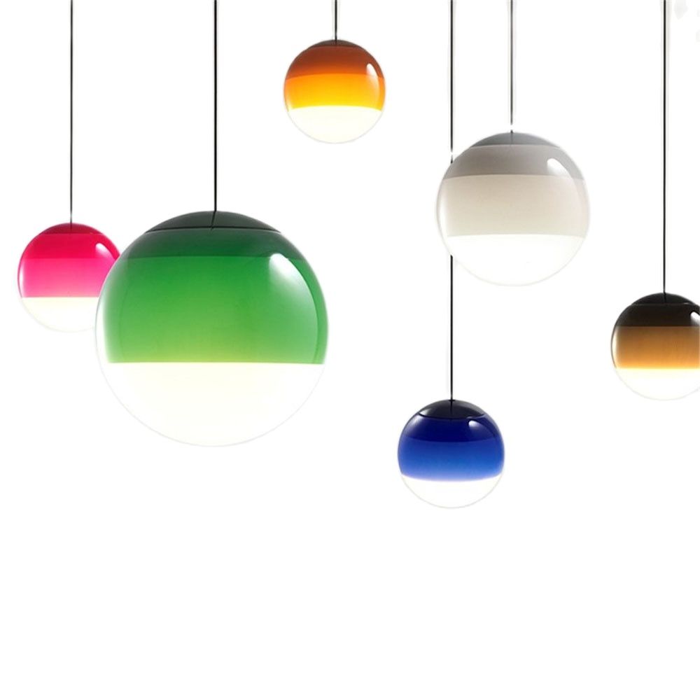 BowLift | Gradient Pendant Light Black | Modern Dining Room Lamp