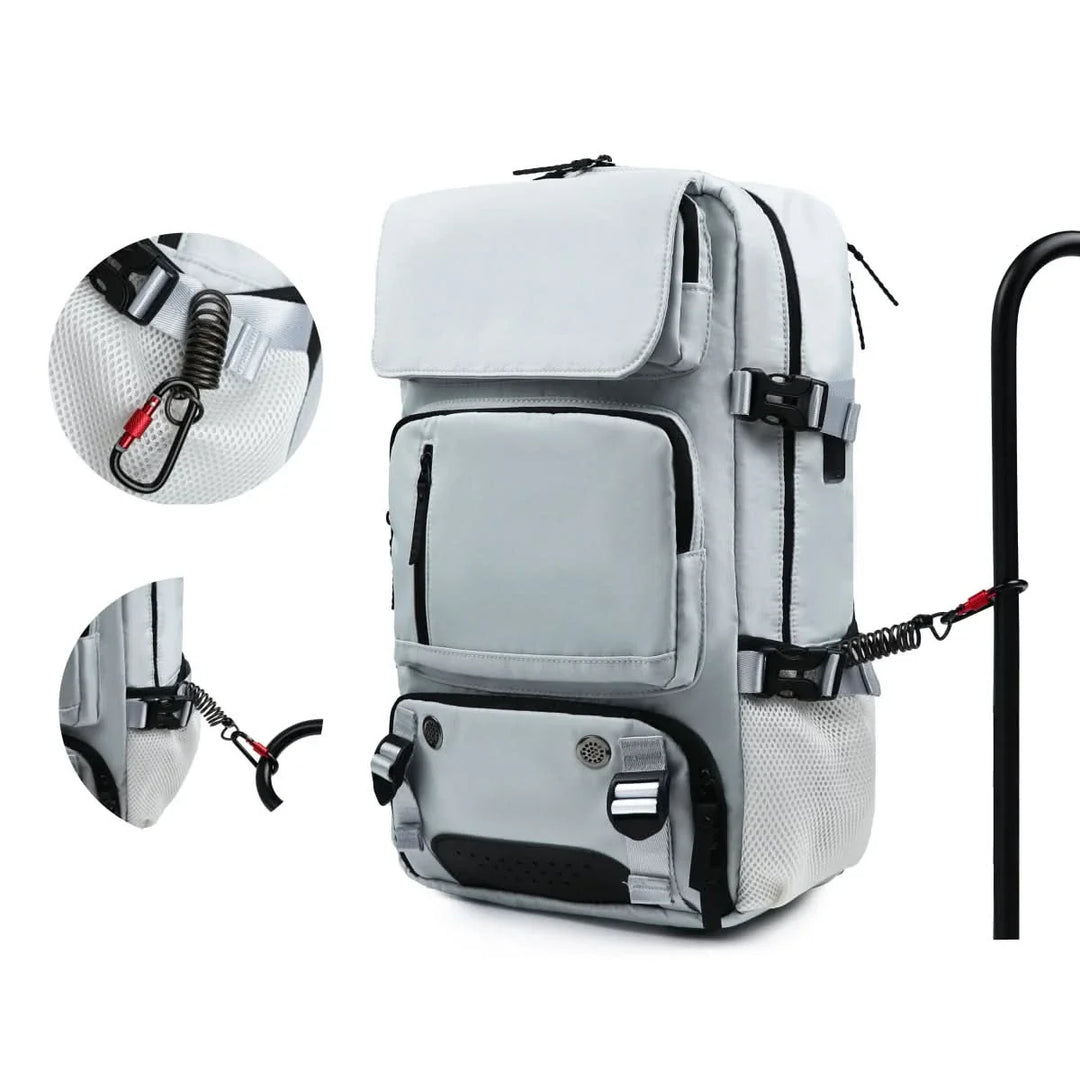 BowLift | Large waterproof travel backpack with USB port