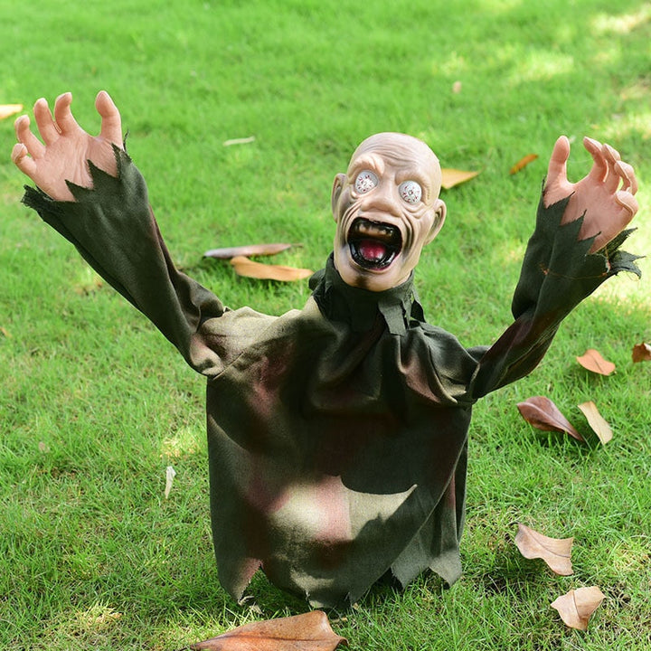 BowLift | Scary Screaming Zombie Garden Halloween Decoration