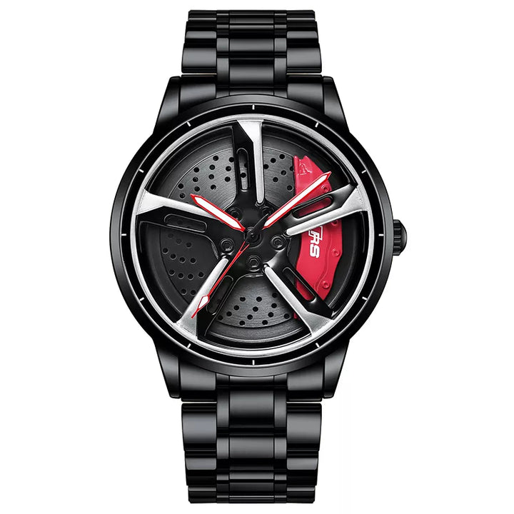 BowLift | Speedster Chrono Quartz Spinning Wheel Men Watch