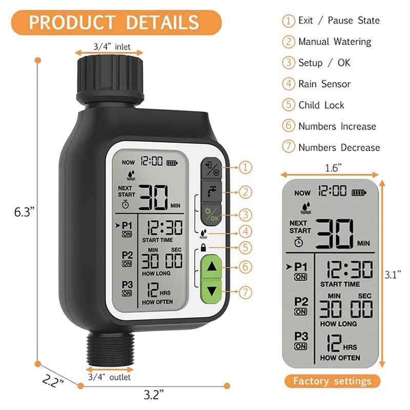 BowLift | Automatic Garden Watering Timer Sensor