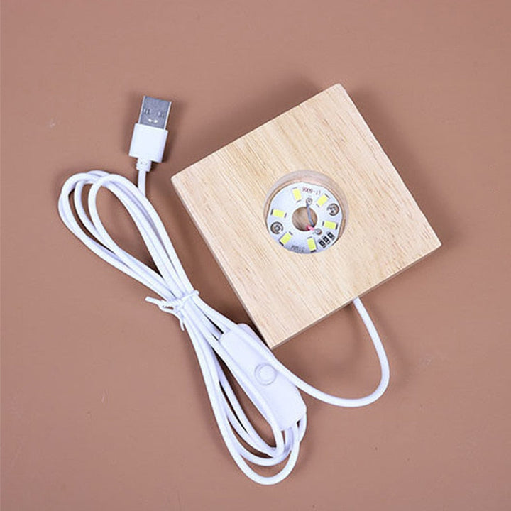 BowLift | 3D Crystal Cube Moon Nightlight