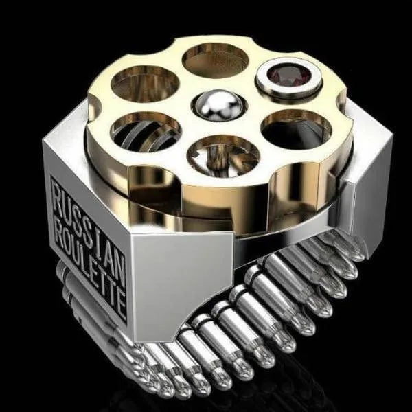 BowLift | Russian Roulette Bullet-Shaped Self-Defense Ring