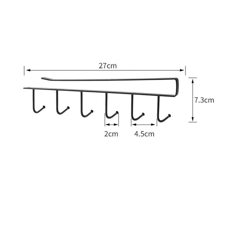 BowLift | Kitchen Under Cabinet Organizer Hook Rack