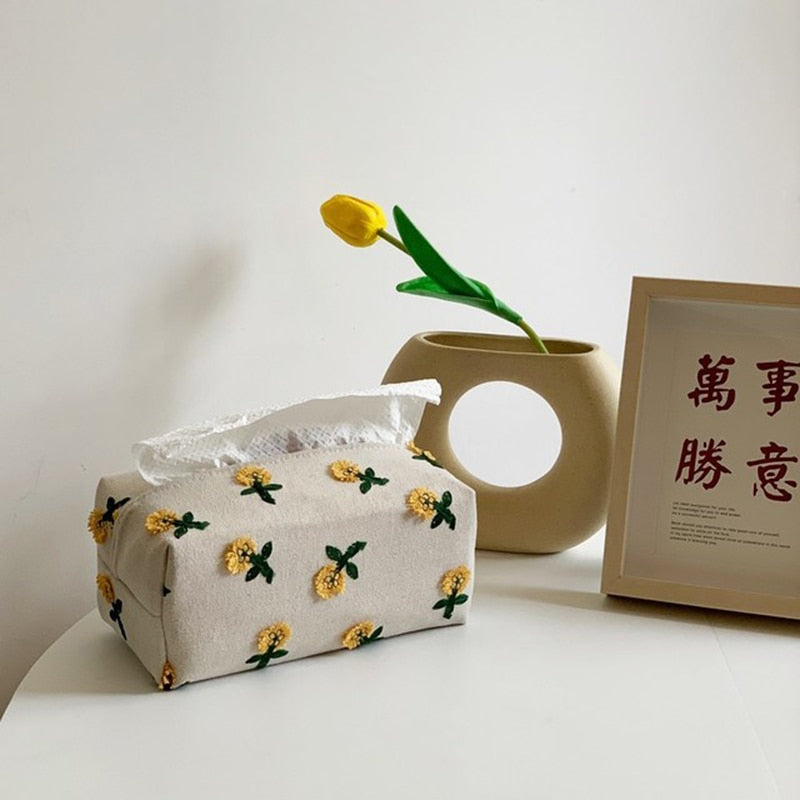 BowLift | Japanese Style Environment Friendly Flower Tissue Box
