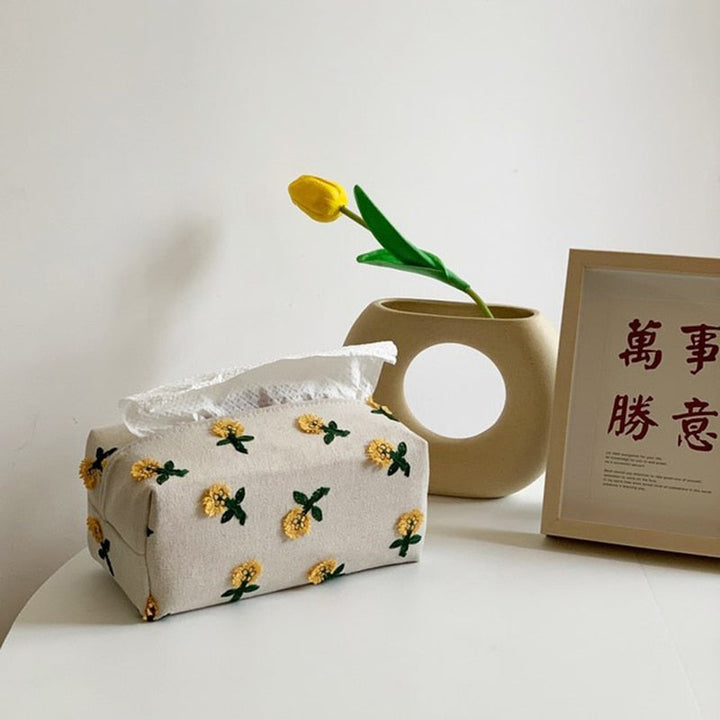 BowLift | Japanese Style Environment Friendly Flower Tissue Box