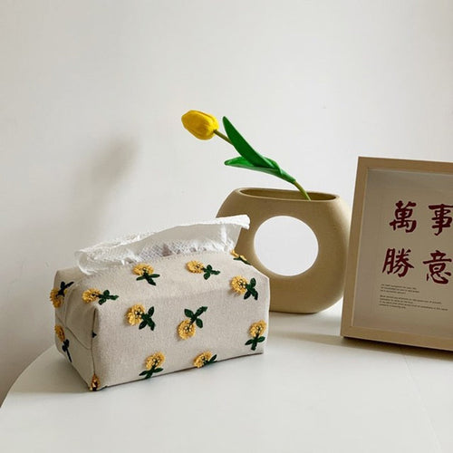 BowLift | Japanese Style Environment Friendly Flower Tissue Box