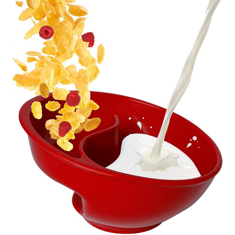 BowLift | Creative Separated Double Bowls With Handle