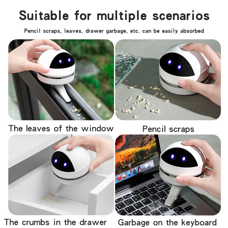 BowLift | USB Charging Mini Vacuum Cleaner