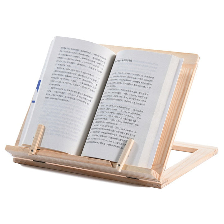 BowLift | Creative Bookworm Wooden Tablet Stand