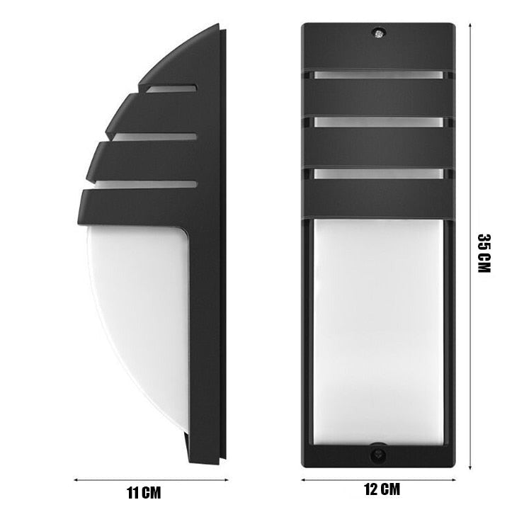 BowLift | Radar Motion Sensor Waterproof LED Outdoor Wall Light