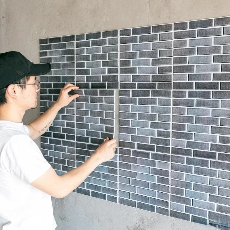 BowLift | 3D Self-Adhesive Cobblestone Wall Stickers