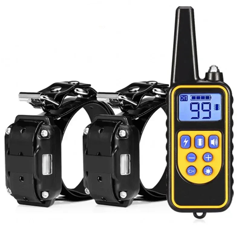 BowLift | Waterproof Electric Dog Collar with Remote Control – Rechargeable, Adjustable for All Sizes, Humane Training Options