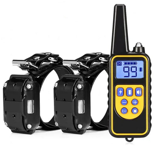 BowLift | Waterproof Electric Dog Collar with Remote Control – Rechargeable, Adjustable for All Sizes, Humane Training Options