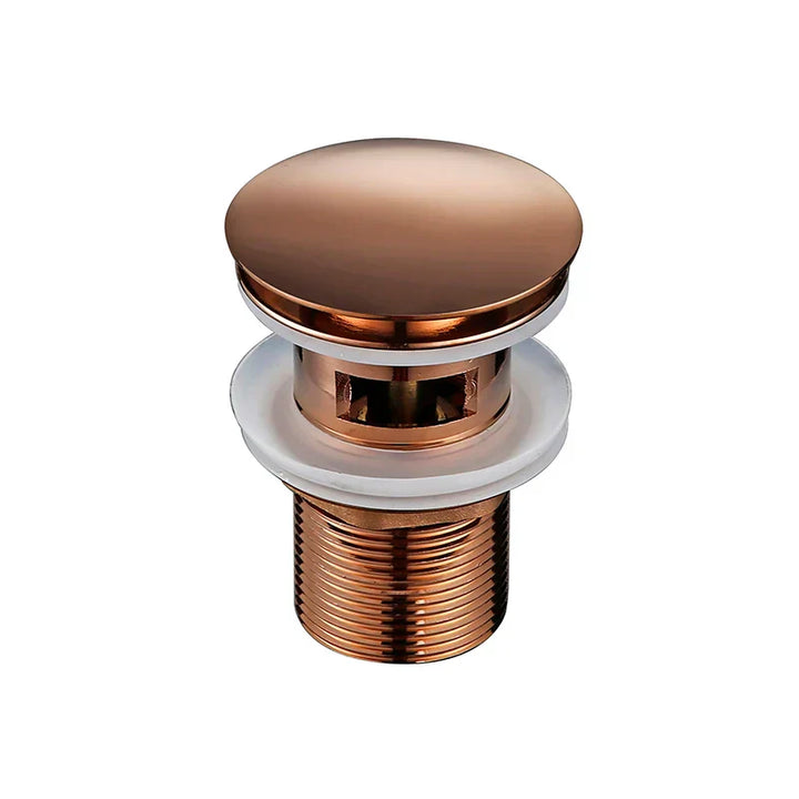 Bagnolux Rose Gold Sink Drain Valve Bowlift