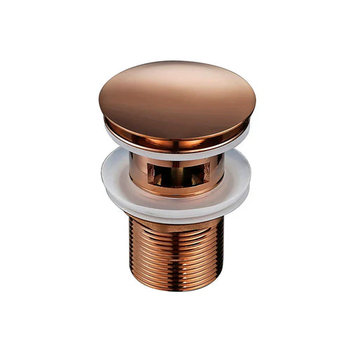 Bagnolux Rose Gold Sink Drain Valve Bowlift