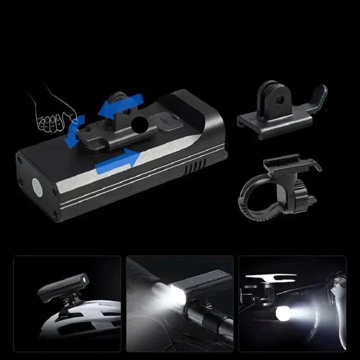 BowLift | LED bike light with 5000 lumens for maximum safety when riding at night