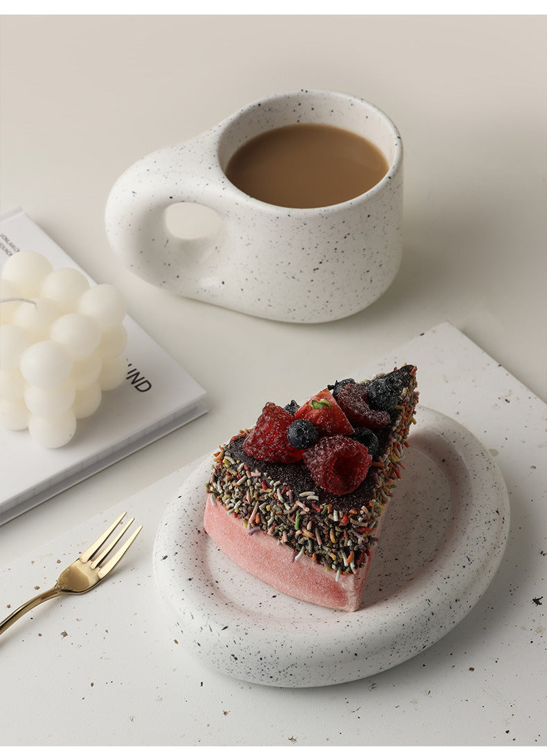 Timeless Elegance - Minimalist Porcelain Cup and Saucer Set Bowlift