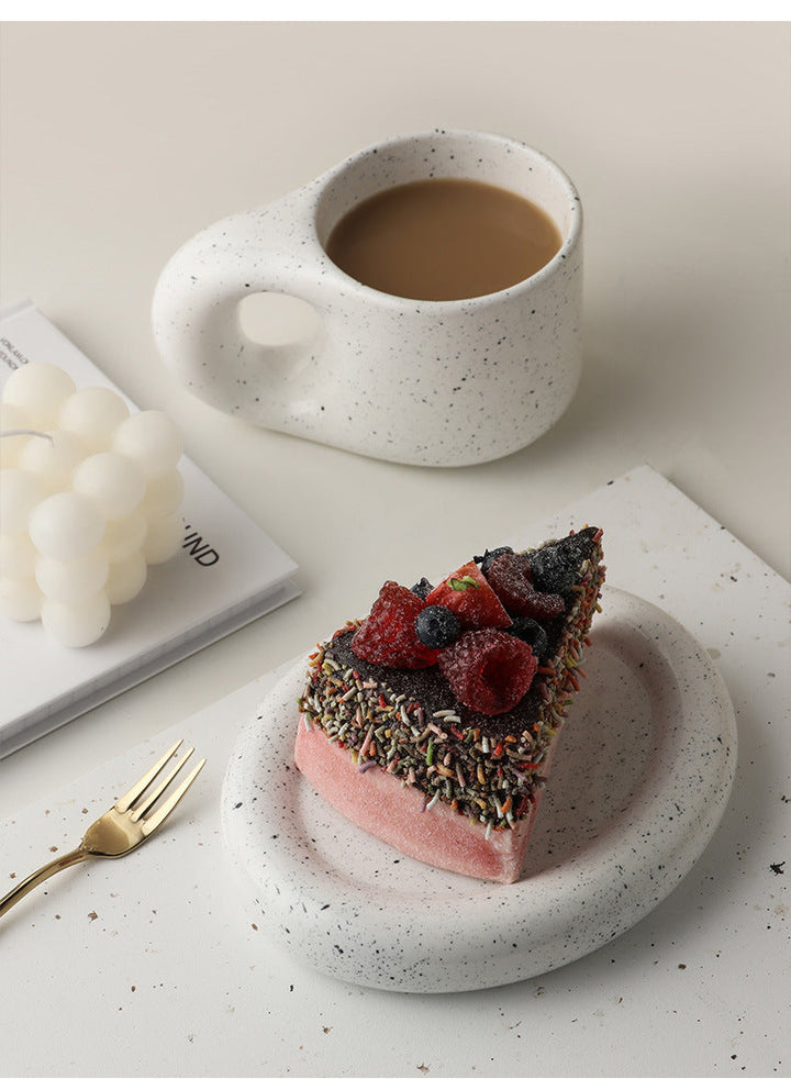 Timeless Elegance - Minimalist Porcelain Cup and Saucer Set Bowlift
