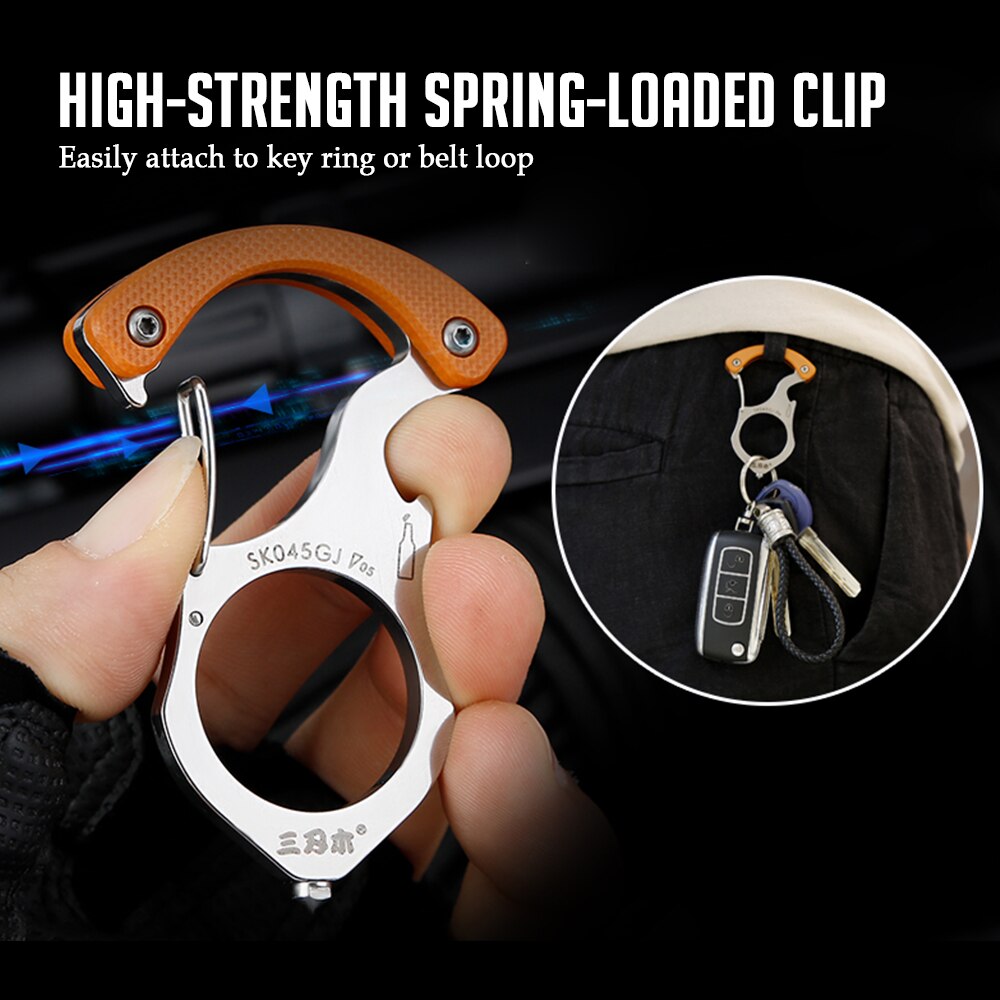 BowLift | Ultimate Adventure Multi-Tool Ring Keychain