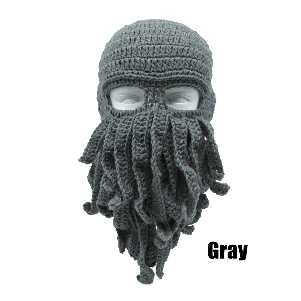 BowLift | Octopus Tentacle Knitted Face Winter Mask