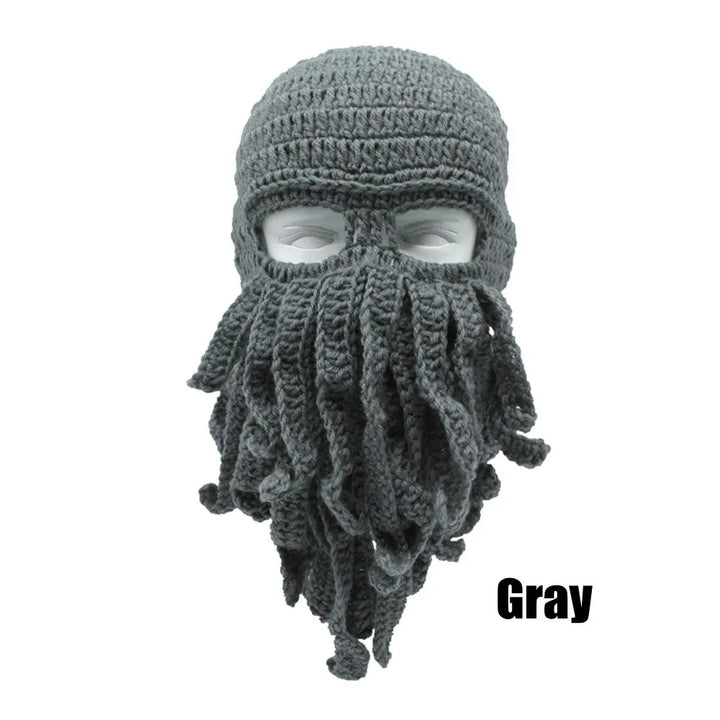 BowLift | Octopus Tentacle Knitted Face Winter Mask