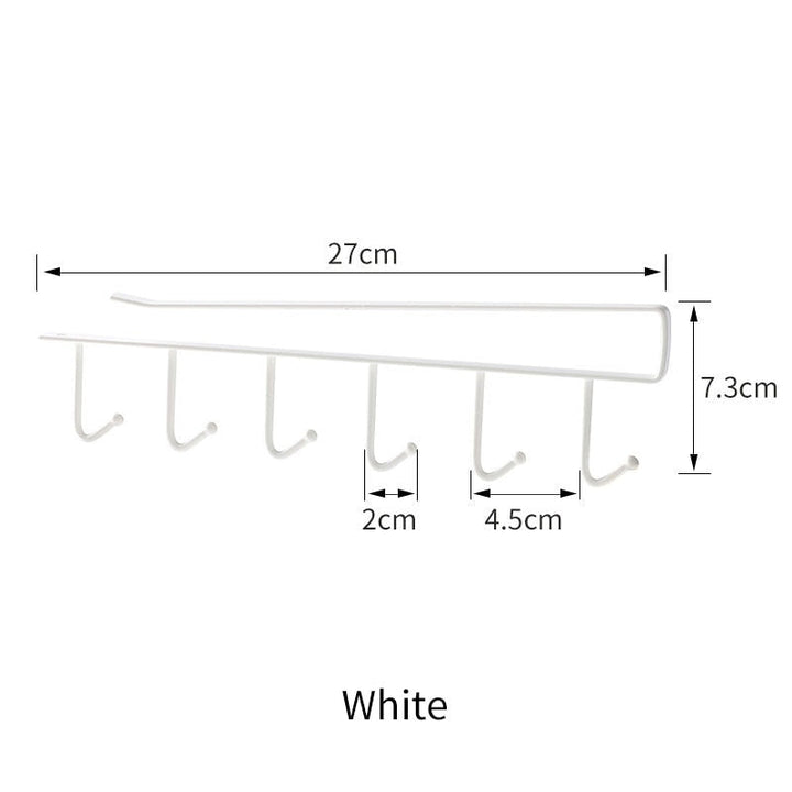 BowLift | Kitchen Under Cabinet Organizer Hook Rack