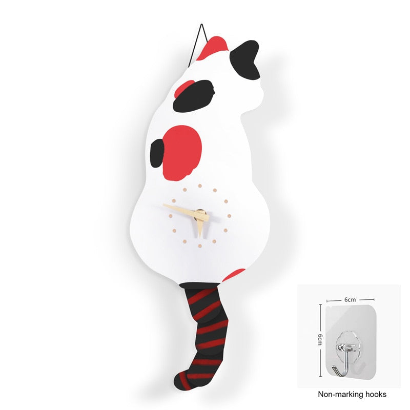 BowLift | Creative Cat Wall Clock