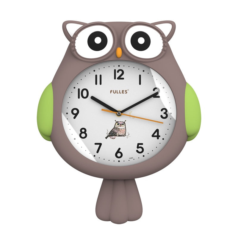 BowLift | Cute Midnight Owl Wall Clock