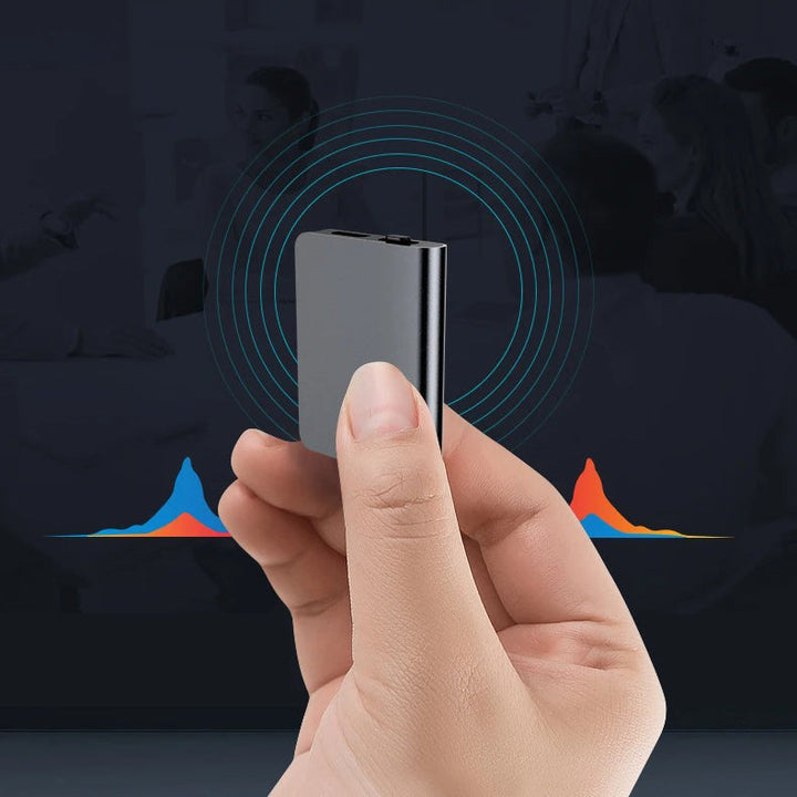 BowLift | Mini Professional Spy Microphone Recorder – Ultra-Thin Design, 50 Hour Battery Life, High Quality Sound for Discreet Audio Recording